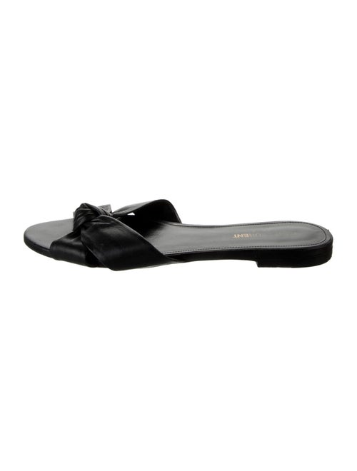Saint Laurent Leather Slides