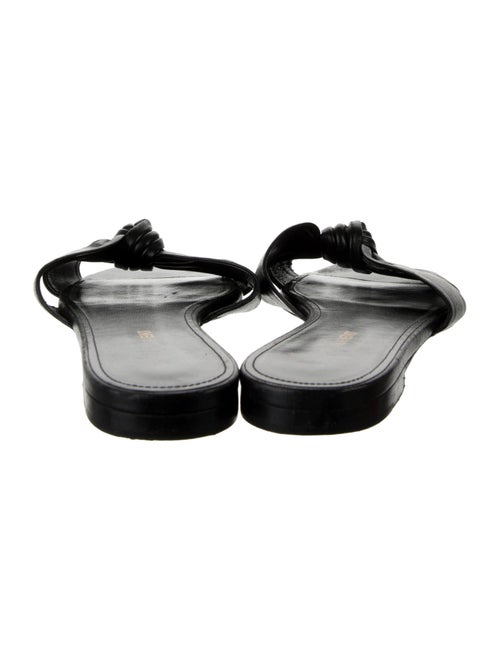 Saint Laurent Leather Slides