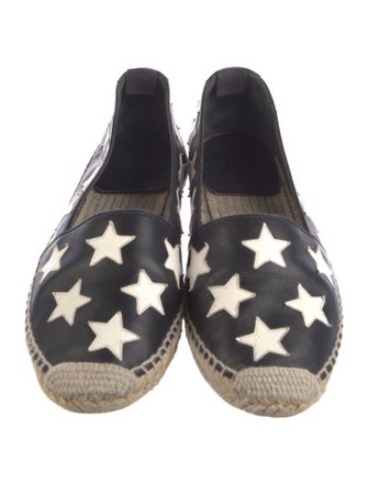 Saint Laurent Leather Printed Espadrilles