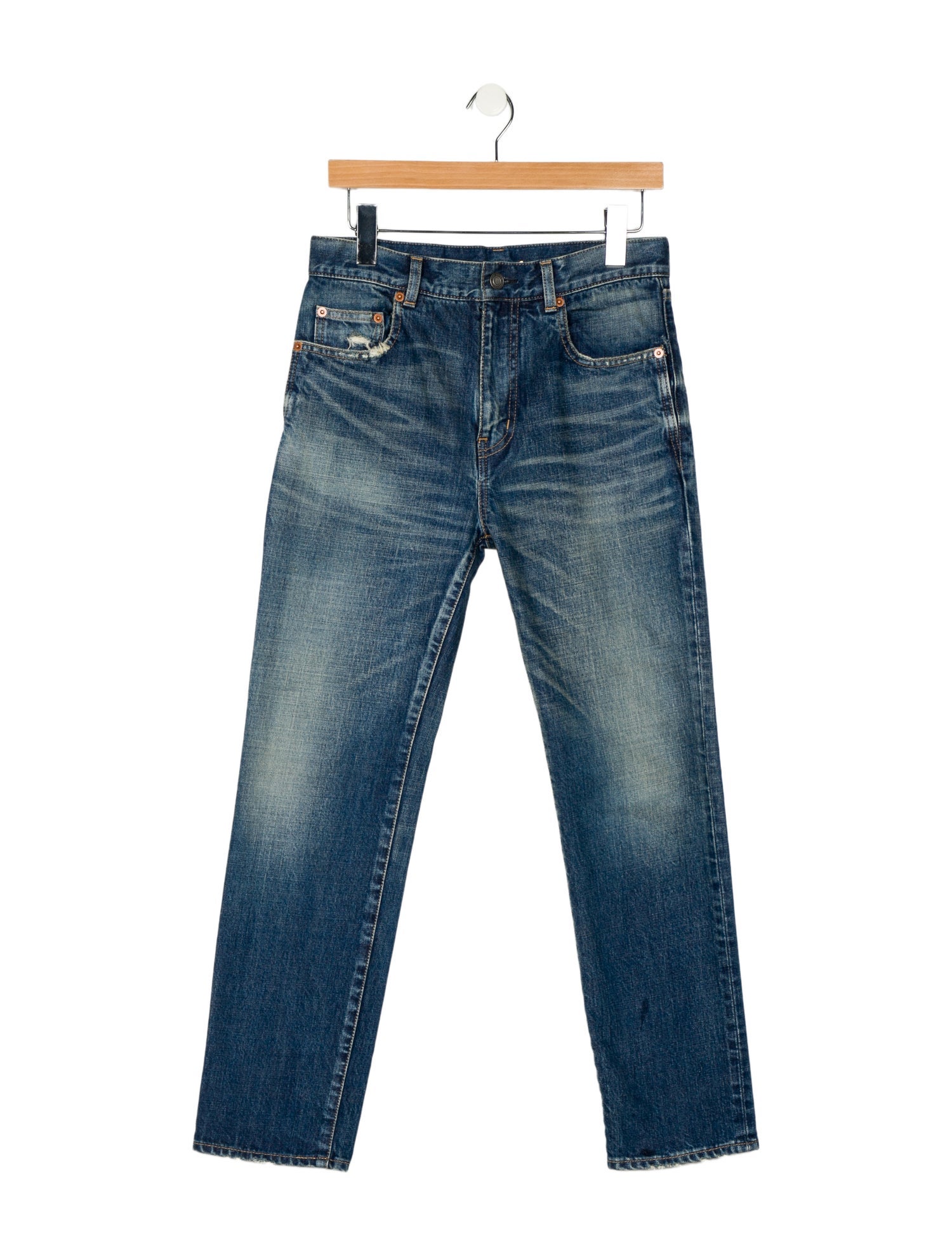 Saint Laurent 2022 Straight Leg Jeans