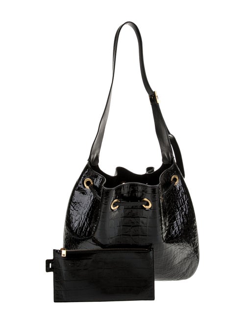 Saint Laurent Patent Leather Embossed Paris VII Medium 2022