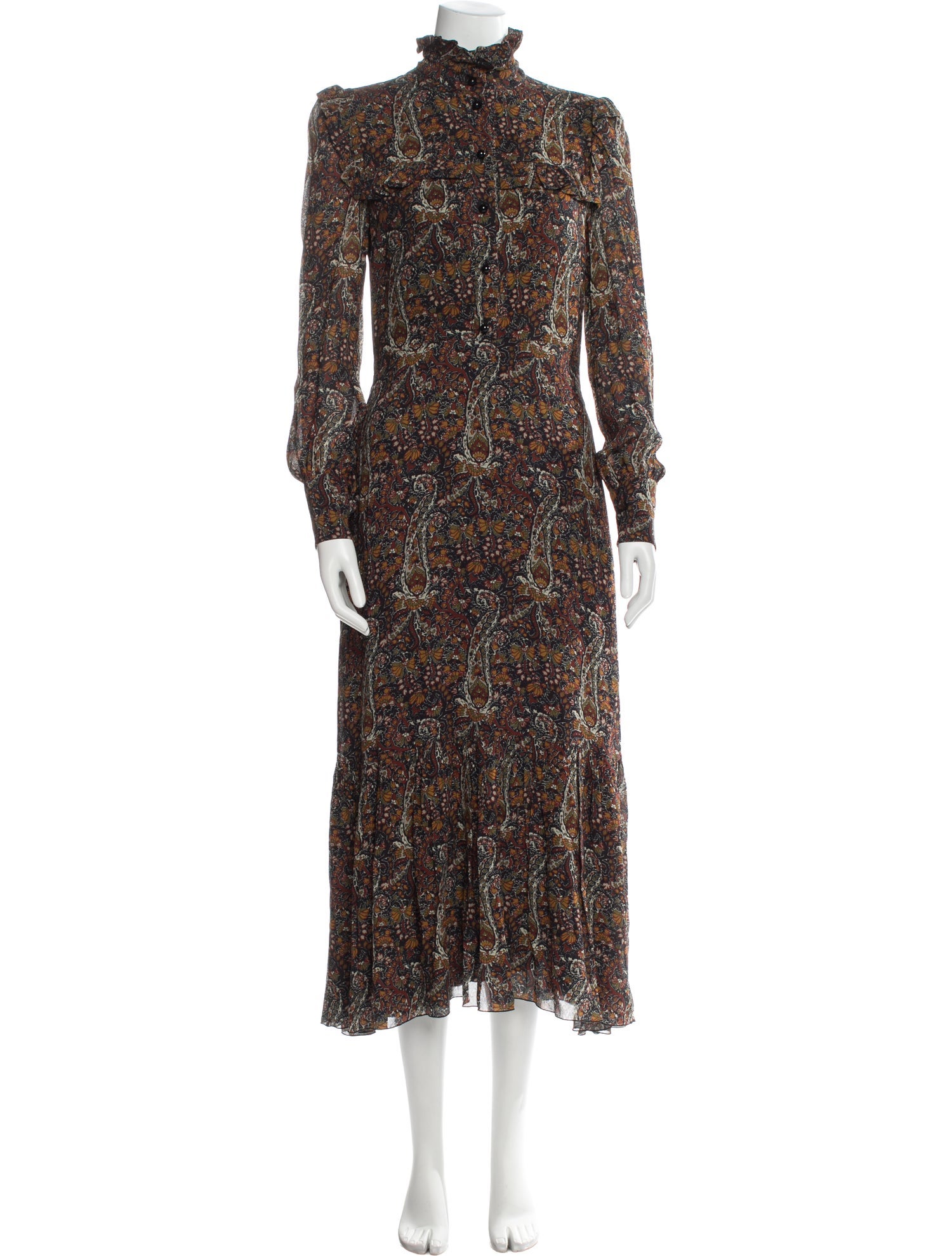 Saint Laurent 2016 Long Dress