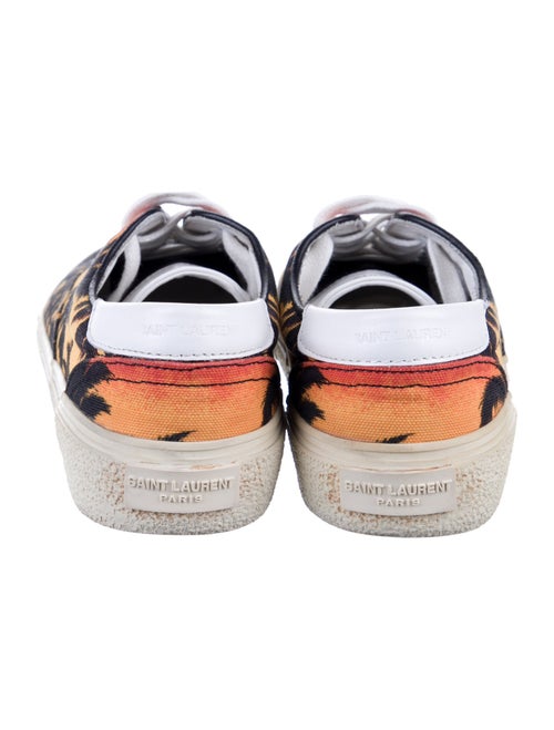 Saint Laurent Canvas Printed Sneakers
