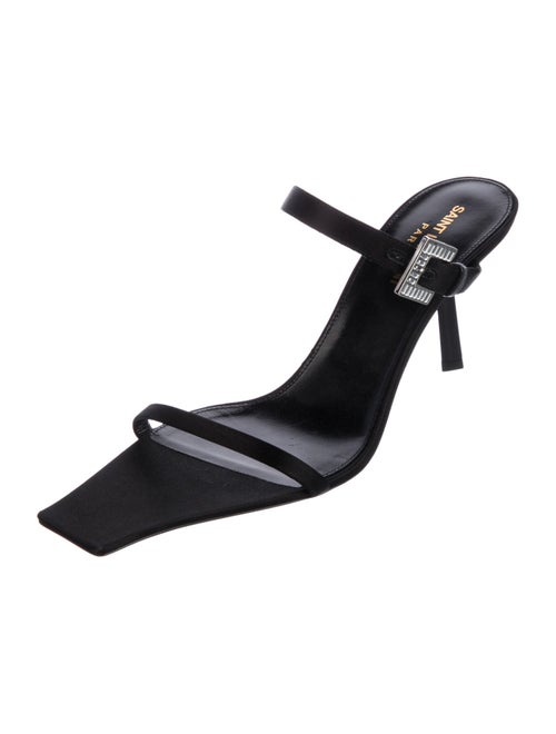 Saint Laurent Satin Slides