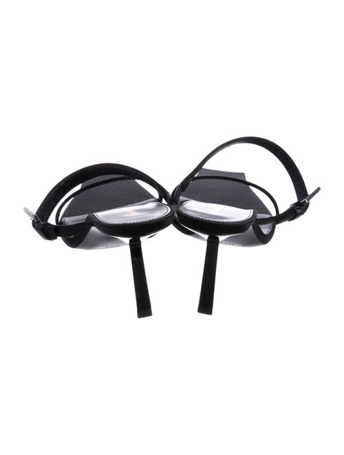 Saint Laurent Satin Slides