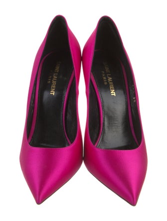 Saint Laurent Satin Pumps