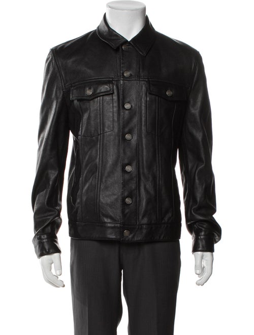 Saint Laurent 2022 Lambskin Trucker Jacket