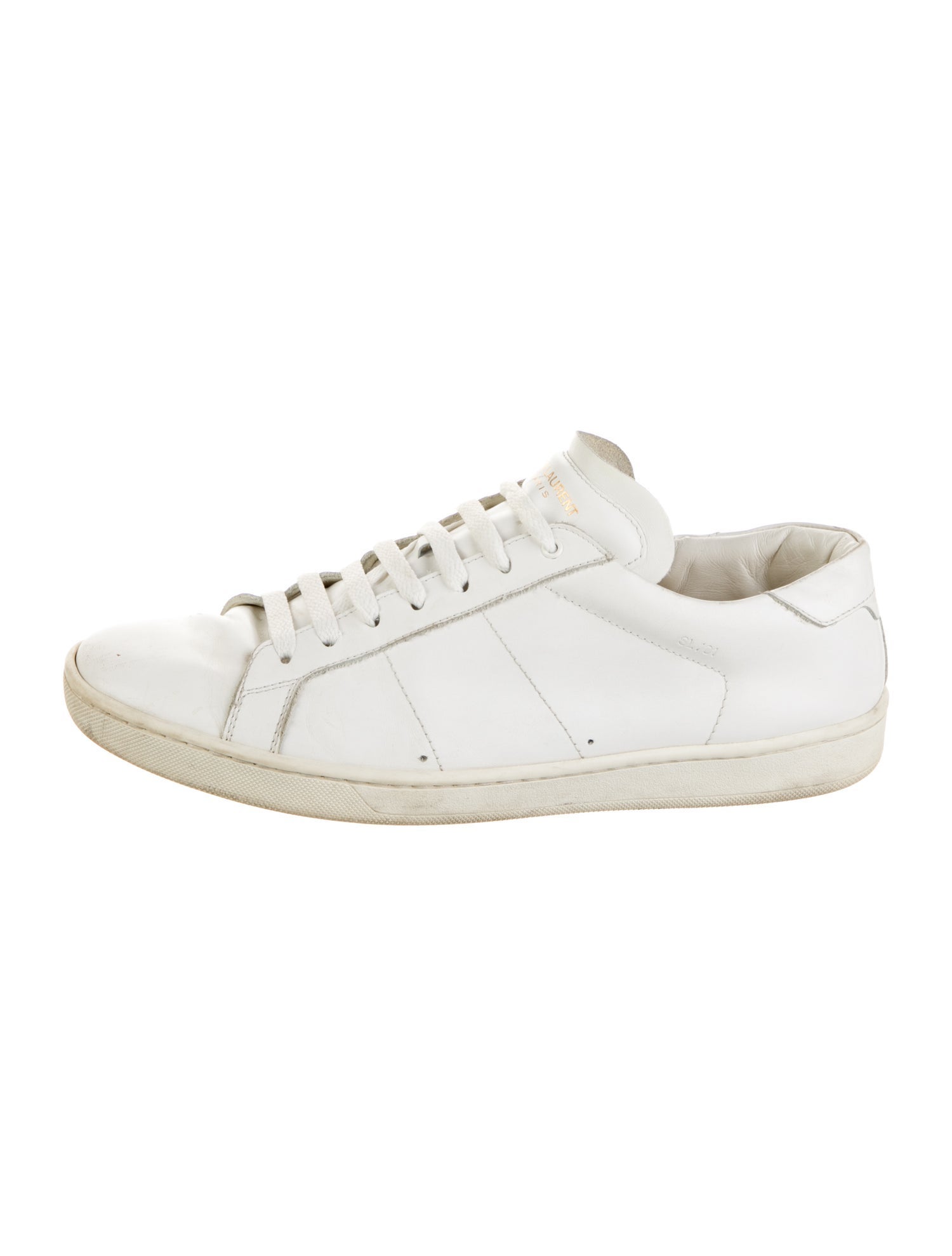 Saint Laurent Leather Sneakers