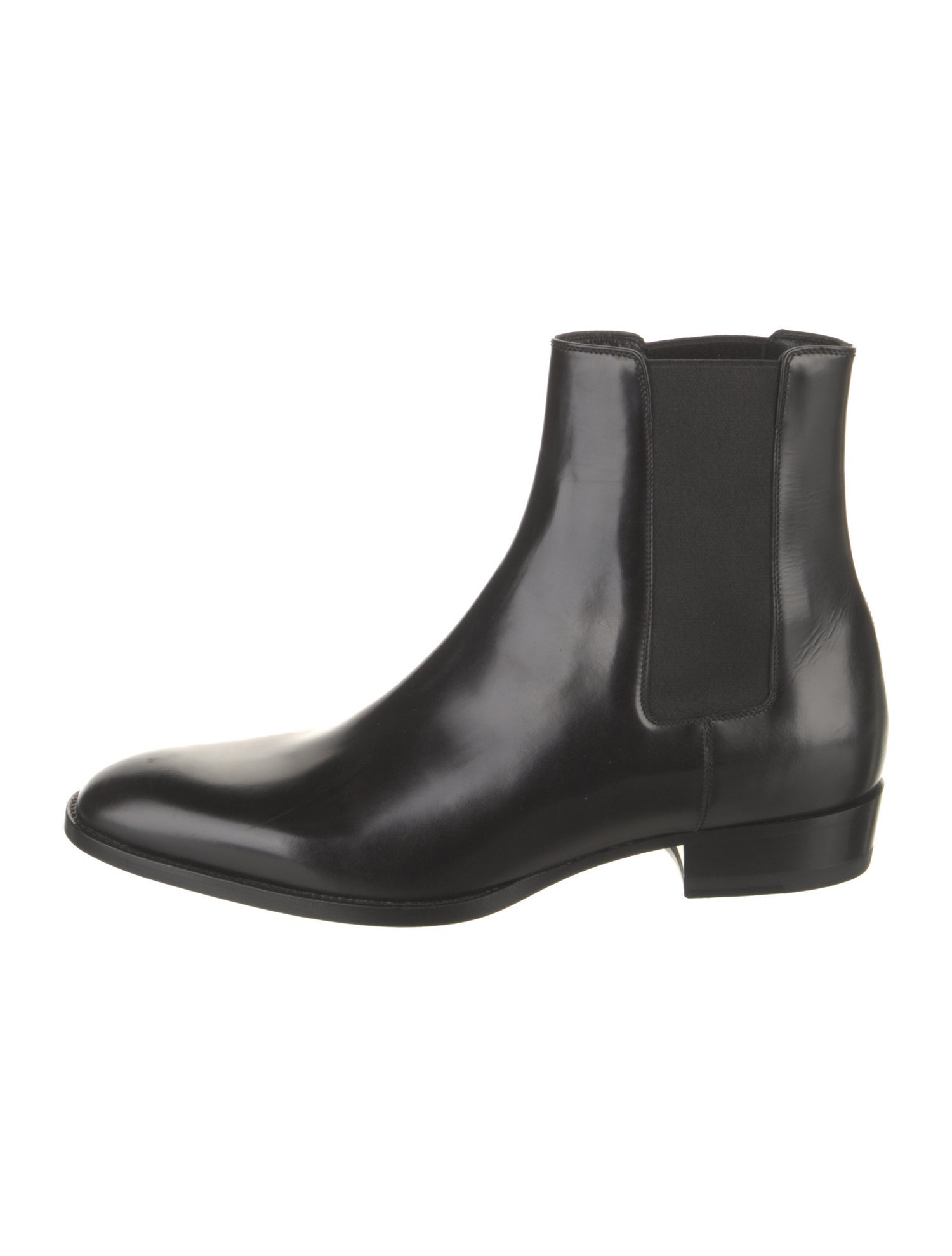 Saint Laurent Chelsea Leather Chelsea Boots