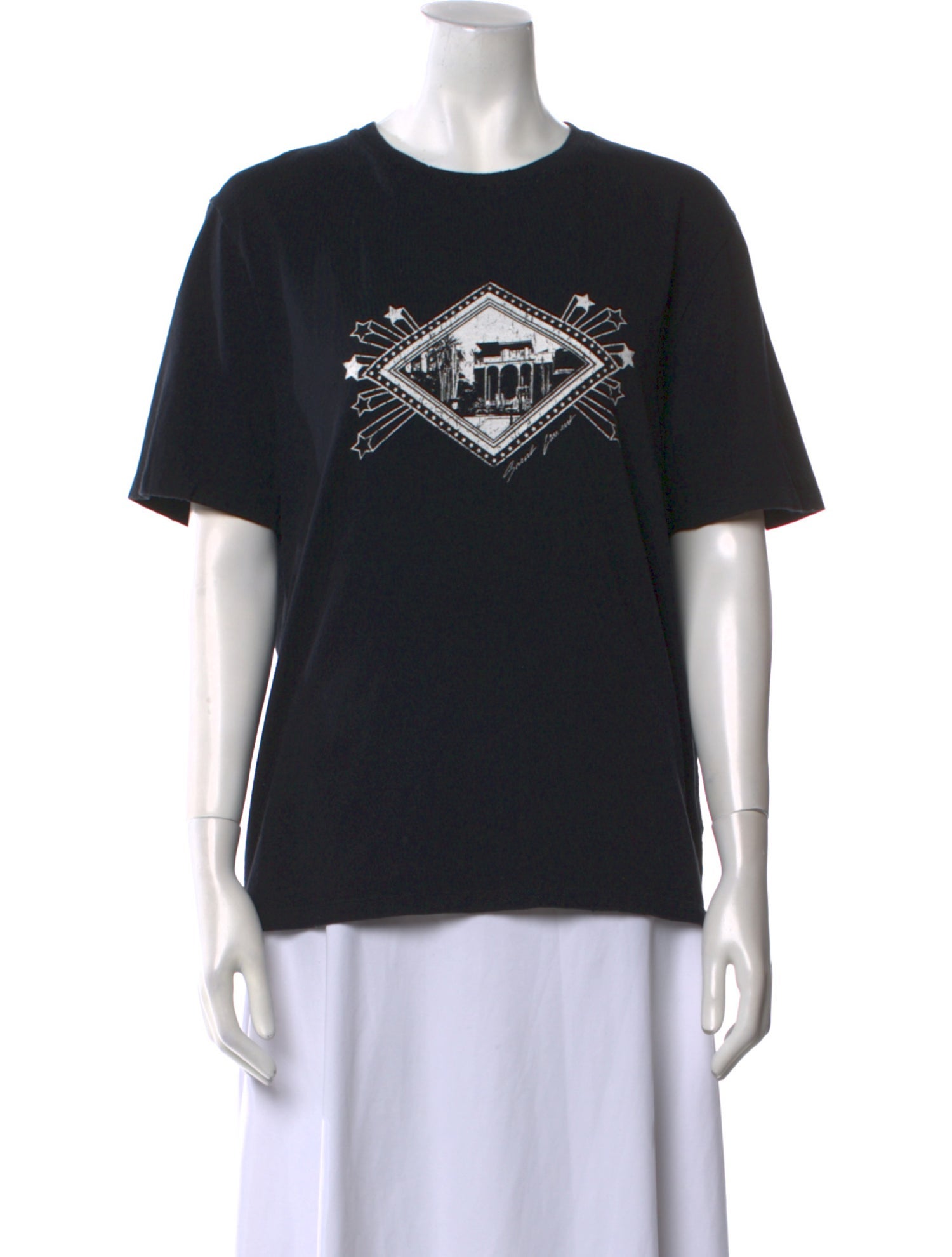 Saint Laurent 2019 Graphic Print T-Shirt