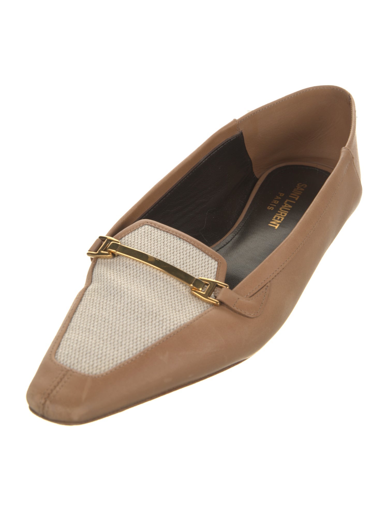 Saint Laurent Leather Loafers