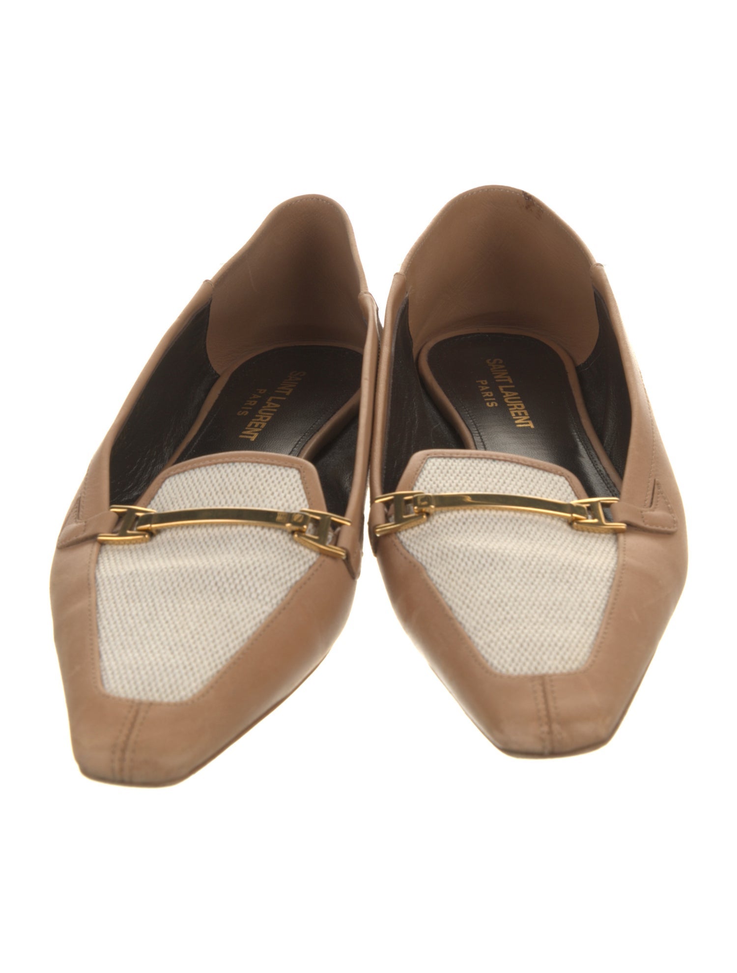 Saint Laurent Leather Loafers