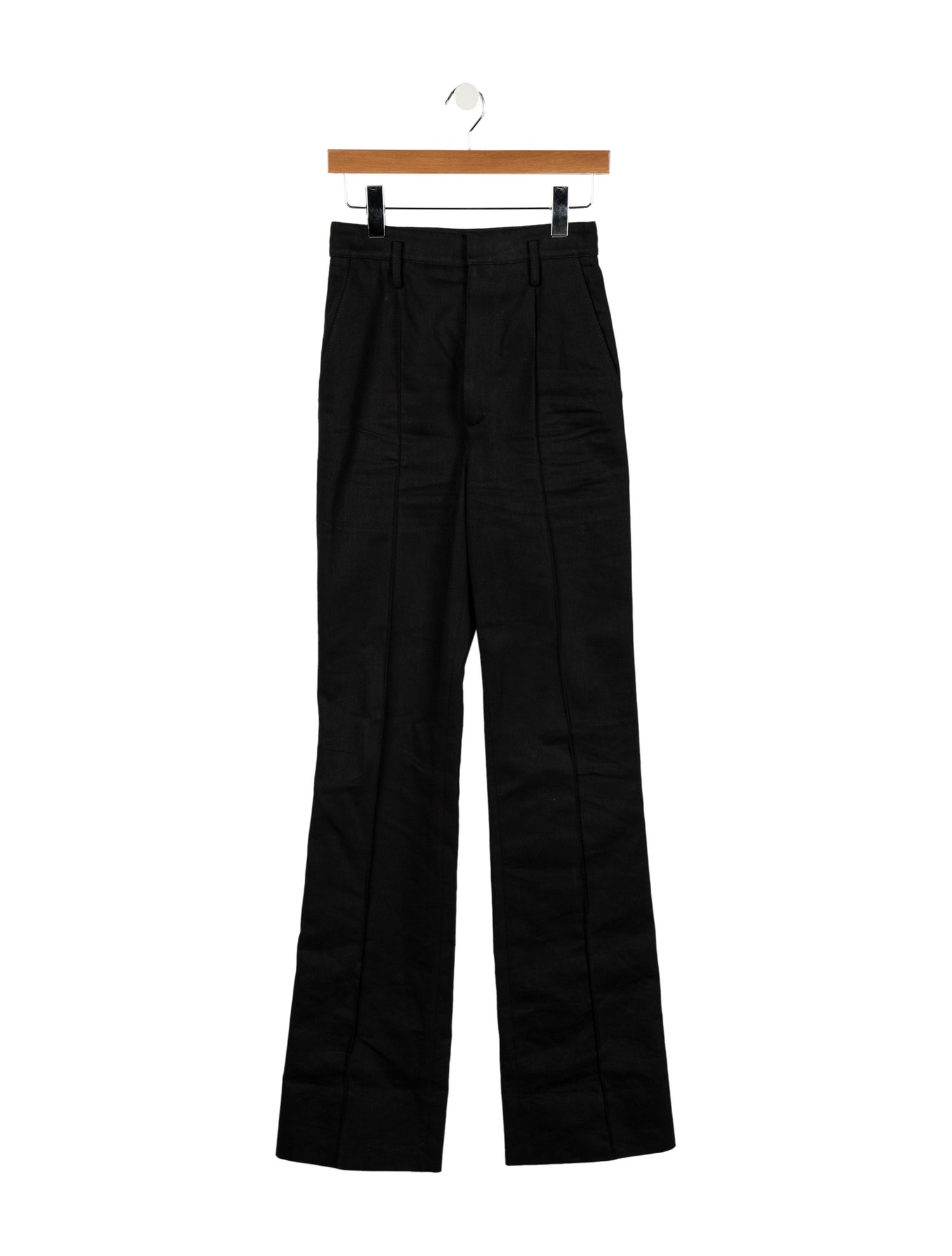 Saint Laurent High-Rise Wide Leg Jeans
