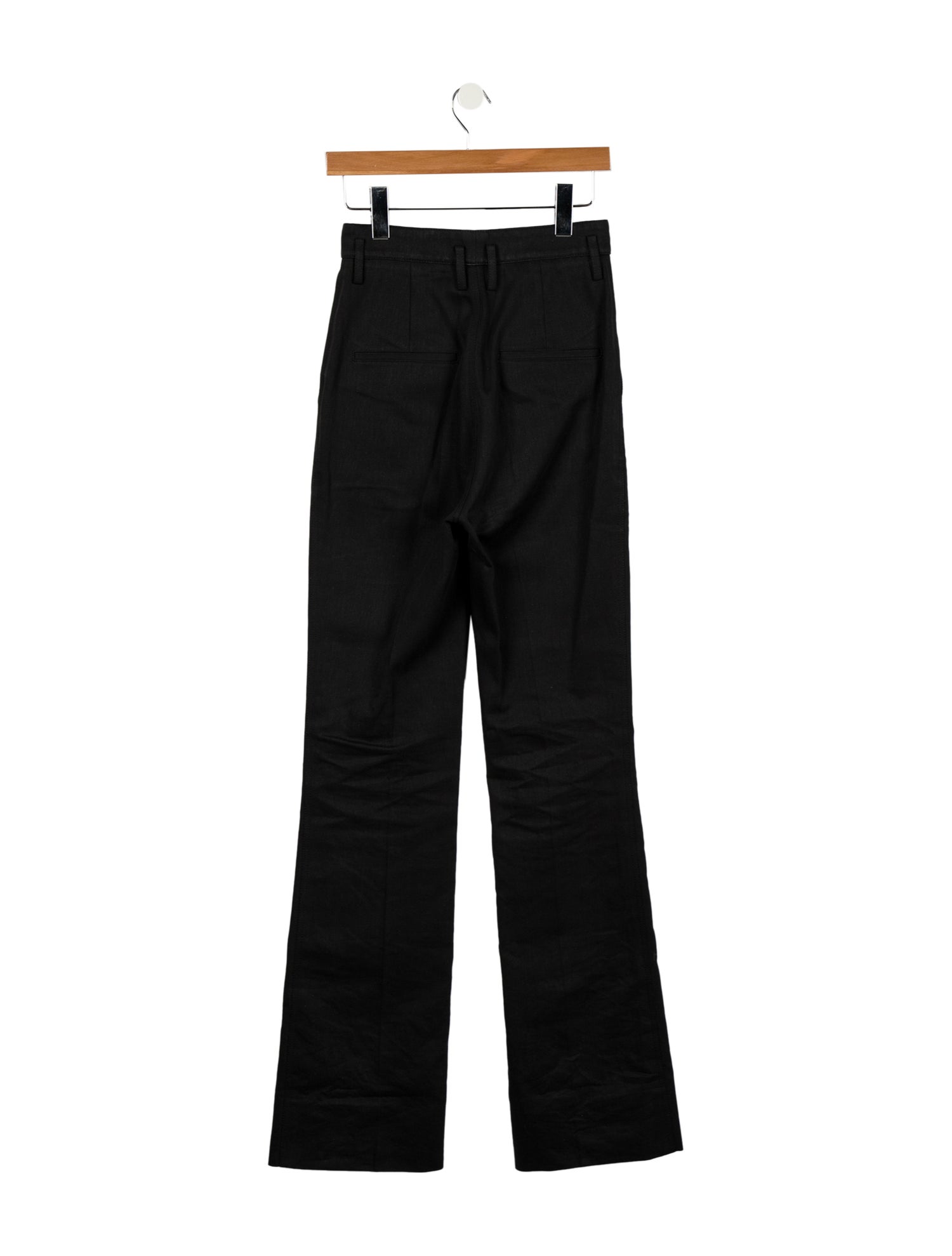 Saint Laurent High-Rise Wide Leg Jeans