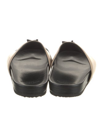 Saint Laurent Leather Slides