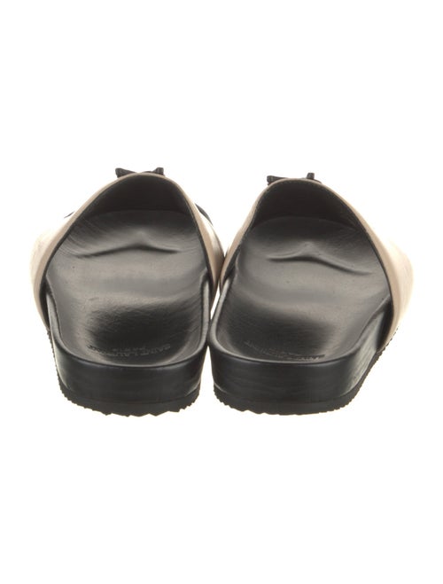Saint Laurent Leather Slides