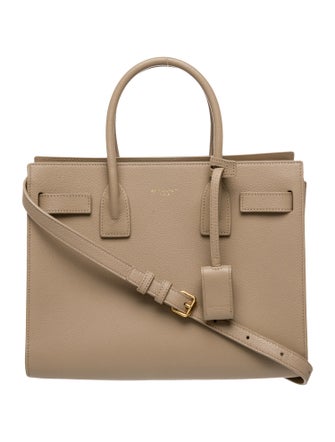 Saint Laurent Calf Leather Sac De Jour Nano 2022