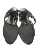 Saint Laurent Leather T-Strap Sandals