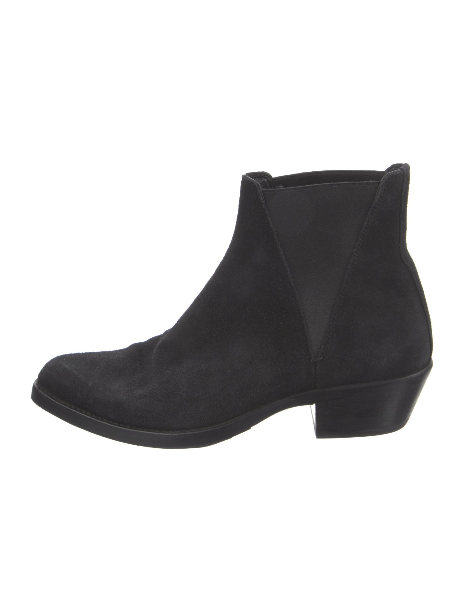 Saint Laurent Suede Chelsea Boots