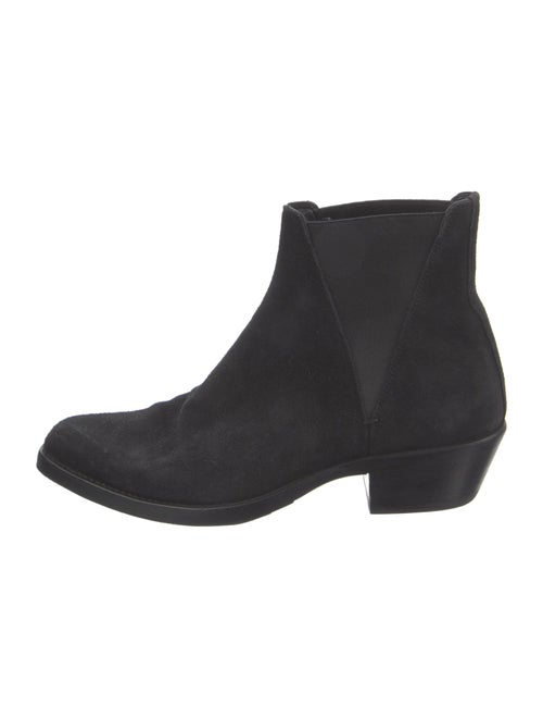 Saint Laurent Suede Chelsea Boots