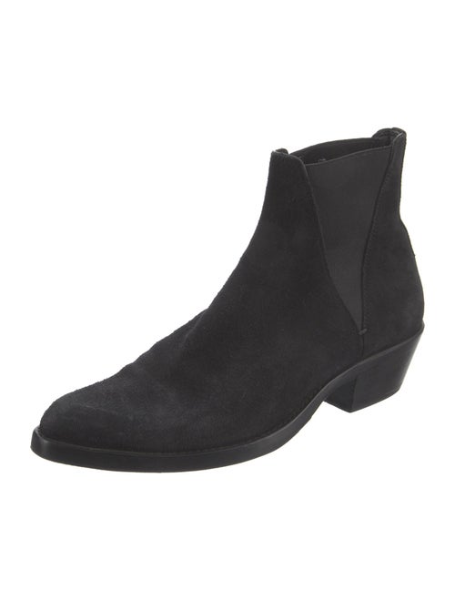 Saint Laurent Suede Chelsea Boots