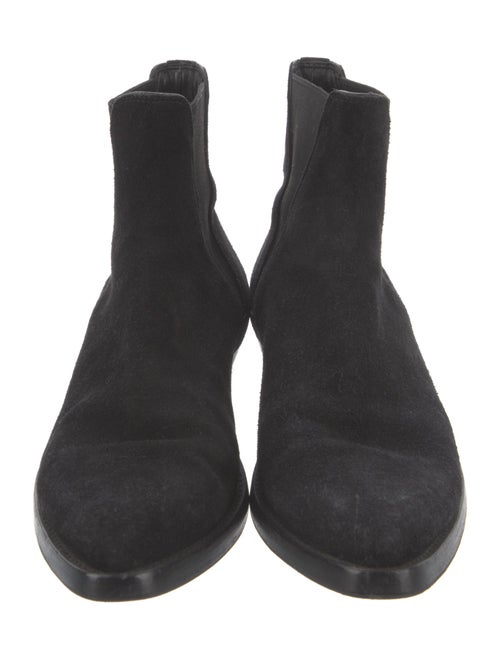 Saint Laurent Suede Chelsea Boots