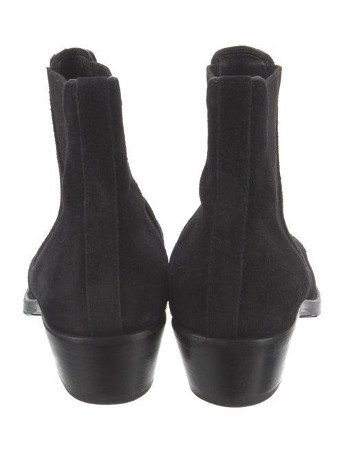 Saint Laurent Suede Chelsea Boots