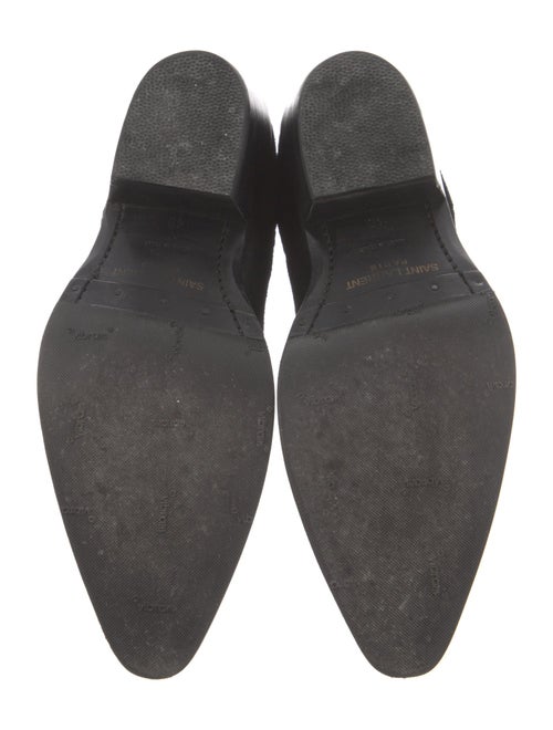Saint Laurent Suede Chelsea Boots