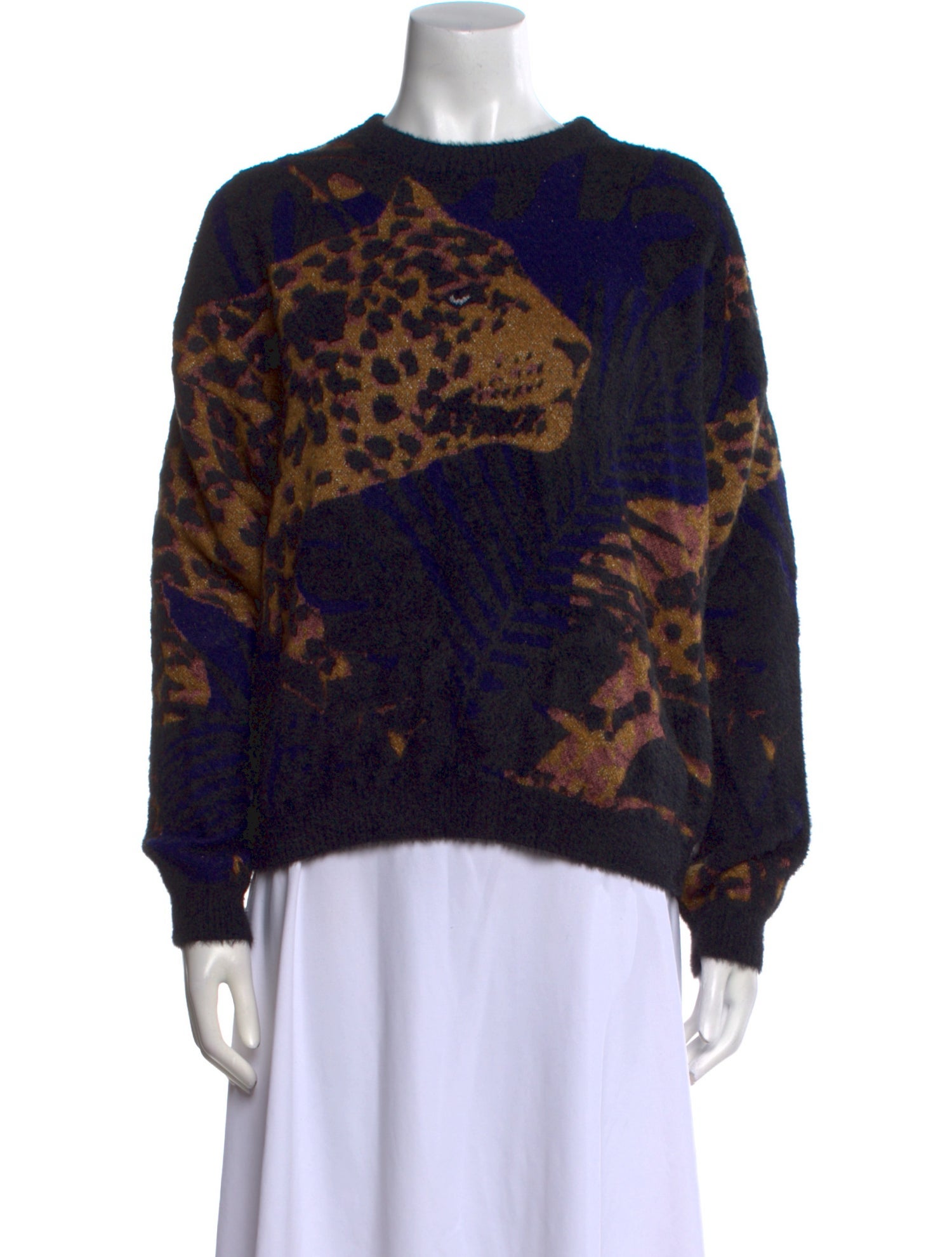 Saint Laurent 2020 Graphic Print Sweater