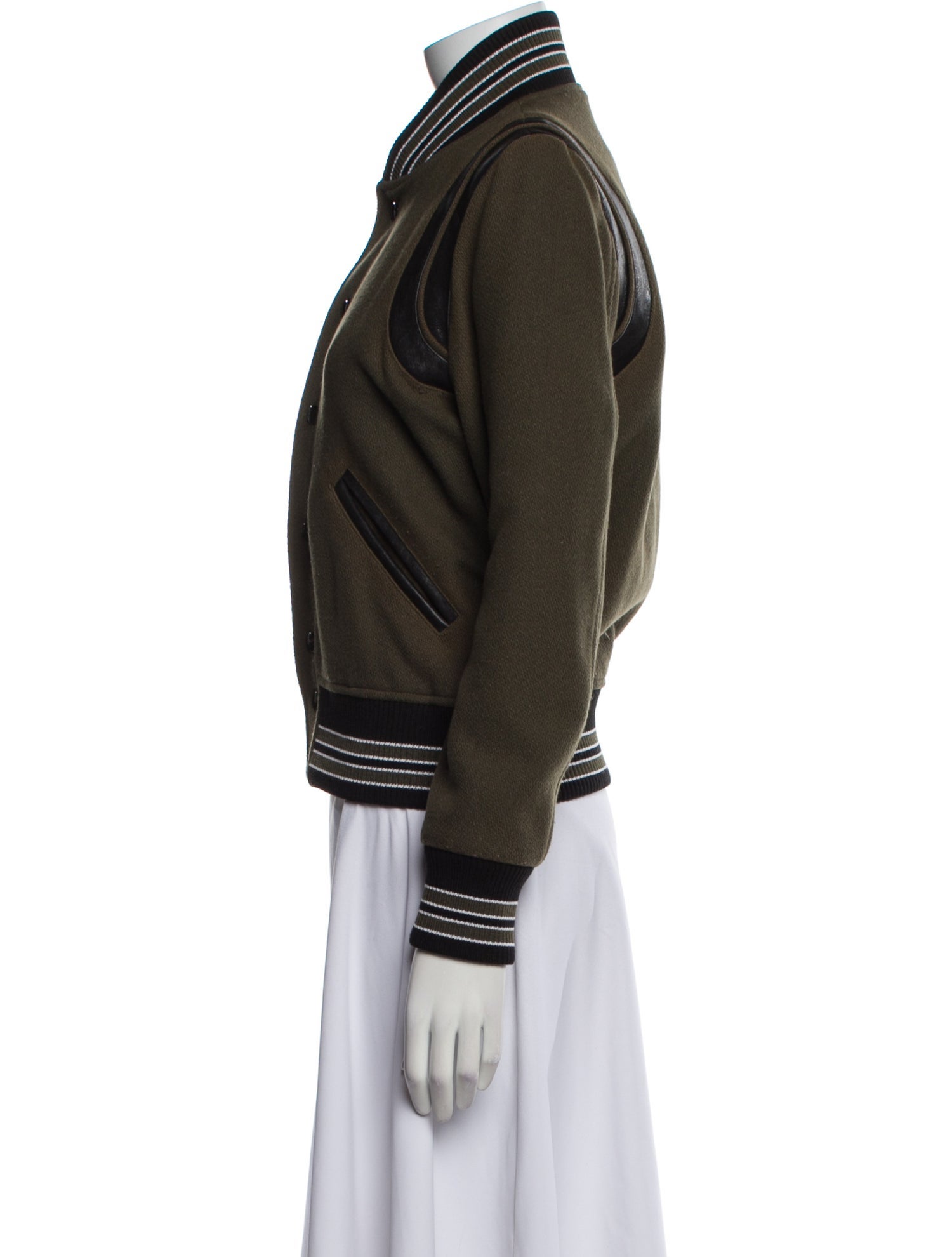 Saint Laurent 2017 Teddy Bomber Jacket