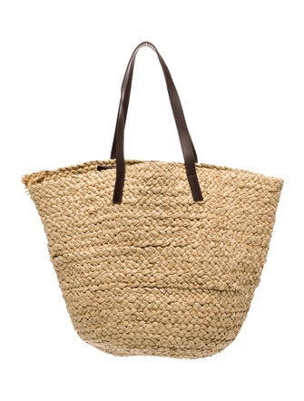 Saint Laurent Raffia Panier Medium