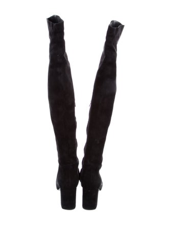 Saint Laurent Suede Boots