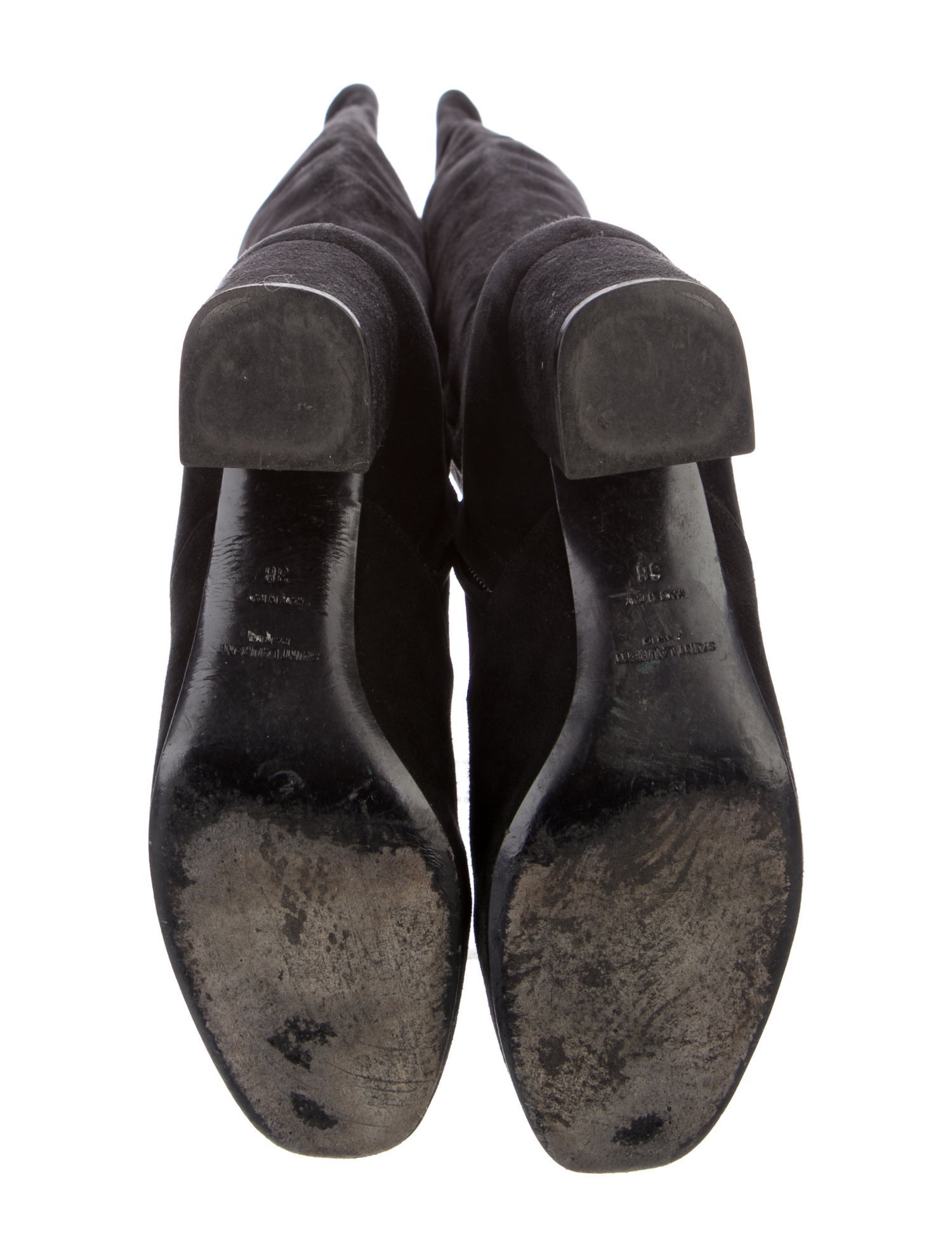 Saint Laurent Suede Boots