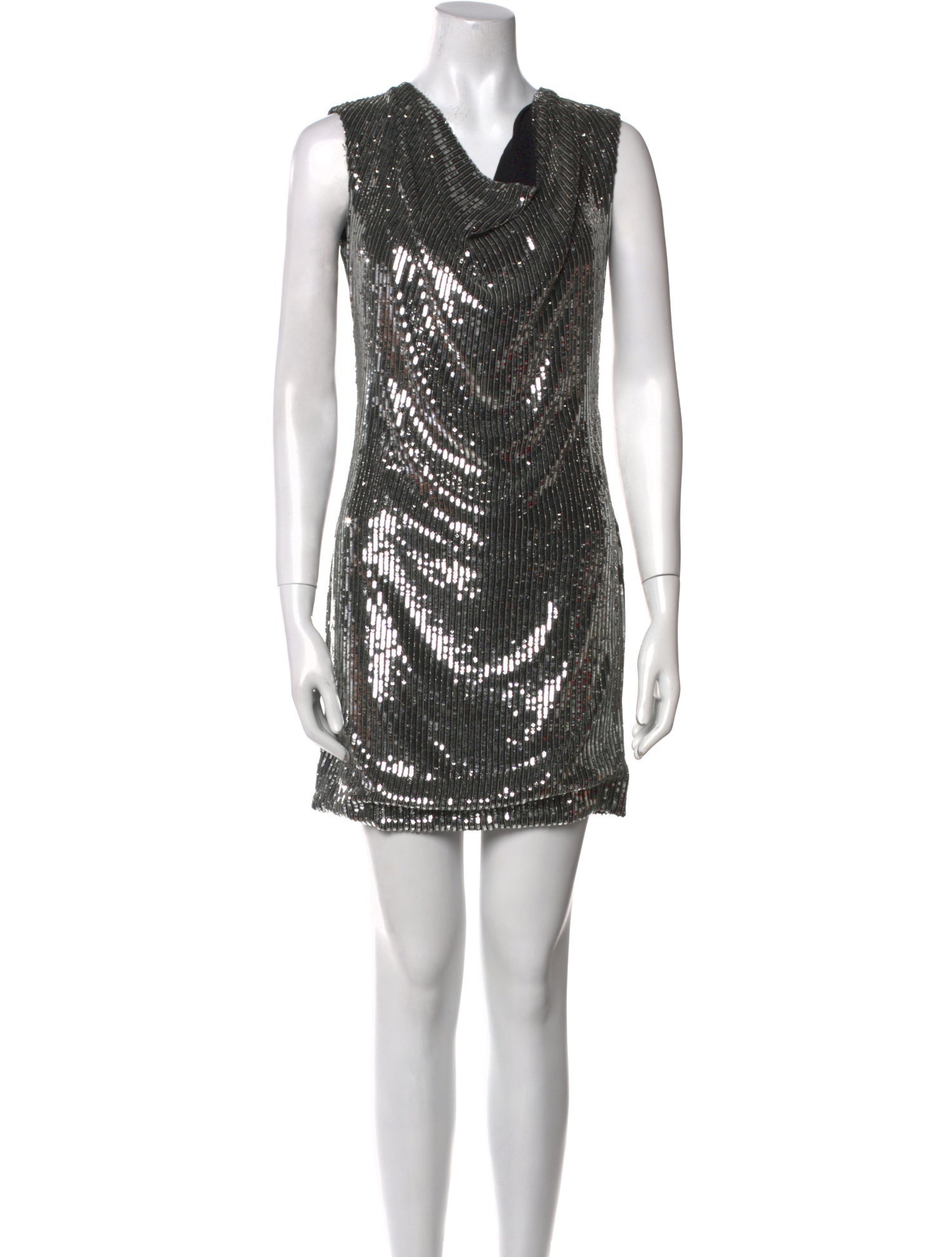 Saint Laurent Silk Mini Dress
