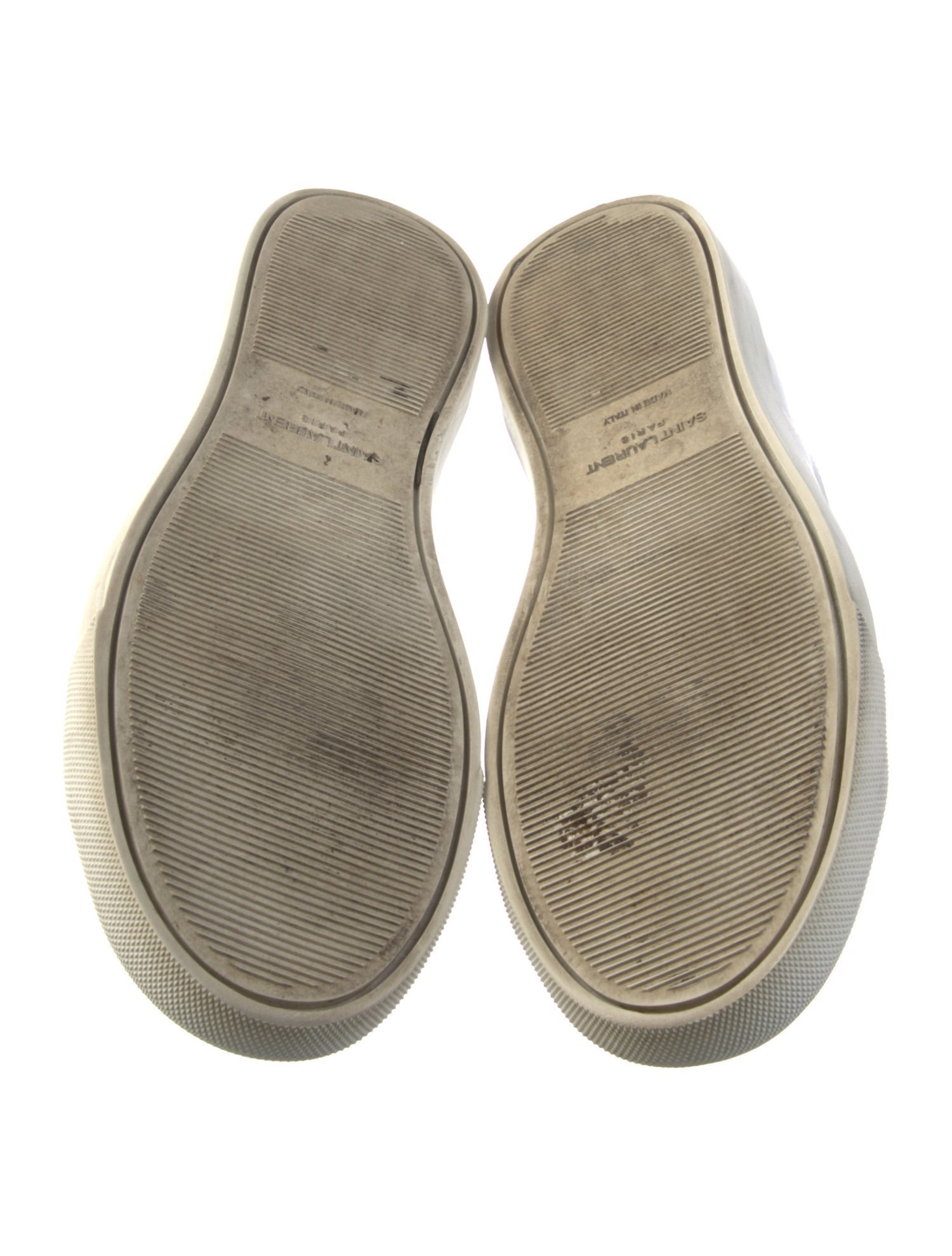 Saint Laurent Leather Sneakers