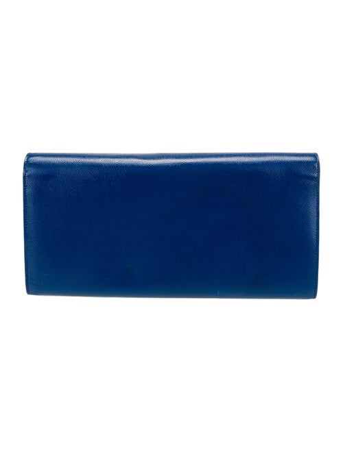Saint Laurent Leather Clutch