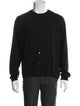 Saint Laurent Wool Crew Neck Cardigan