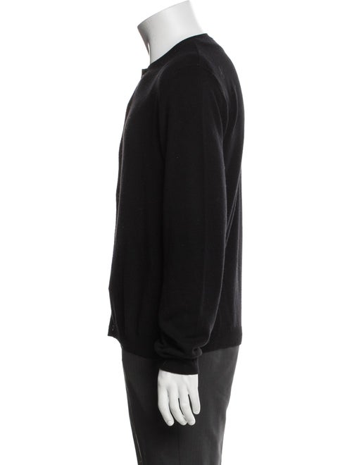 Saint Laurent Wool Crew Neck Cardigan