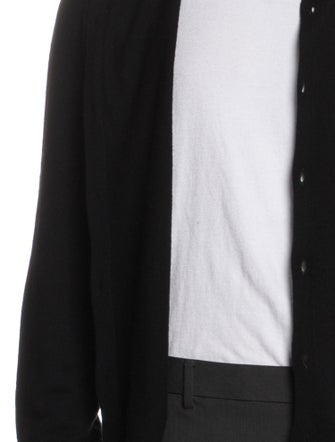 Saint Laurent Wool Crew Neck Cardigan