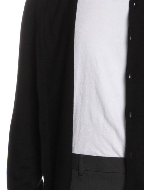 Saint Laurent Wool Crew Neck Cardigan