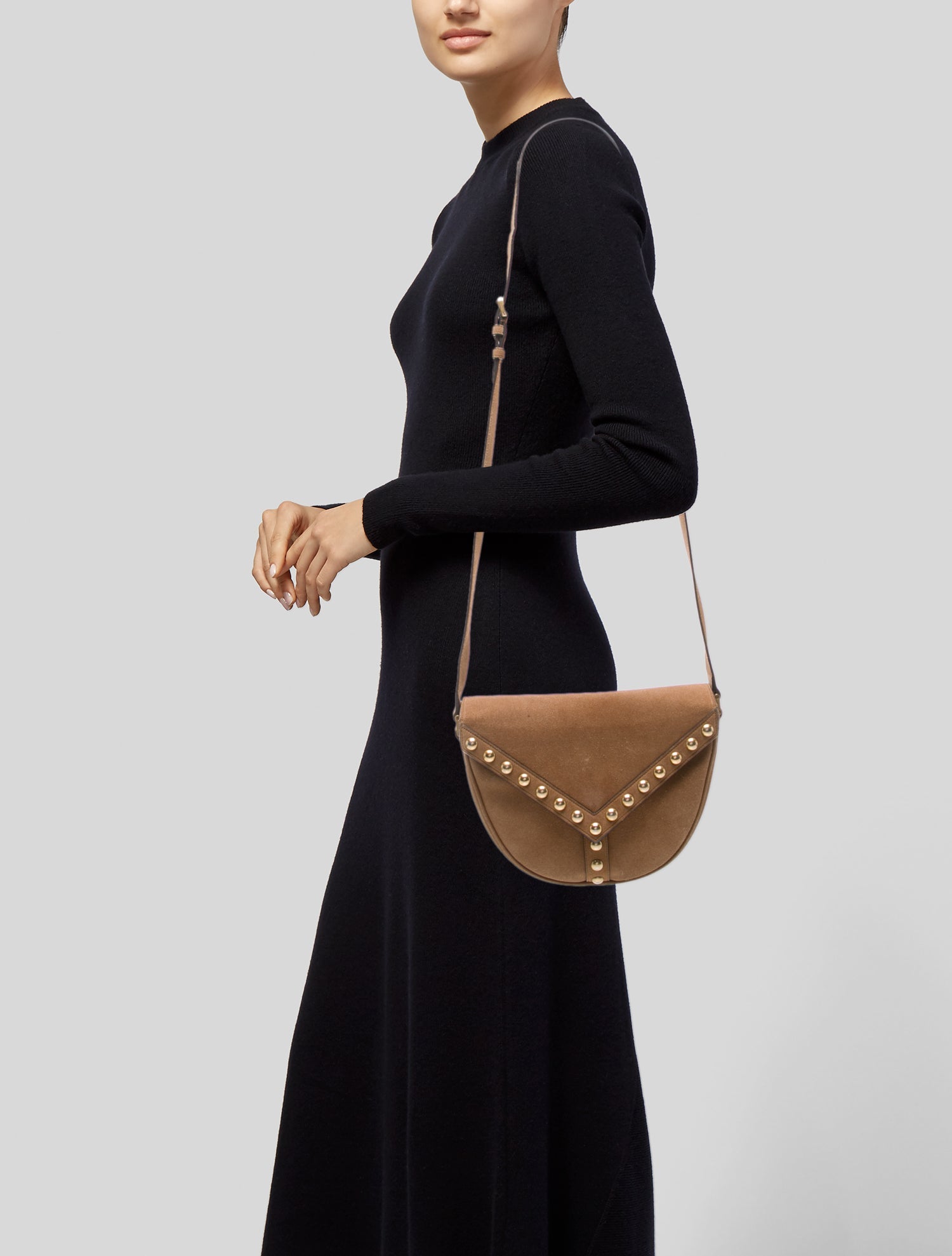 Saint Laurent Suede Y Besace