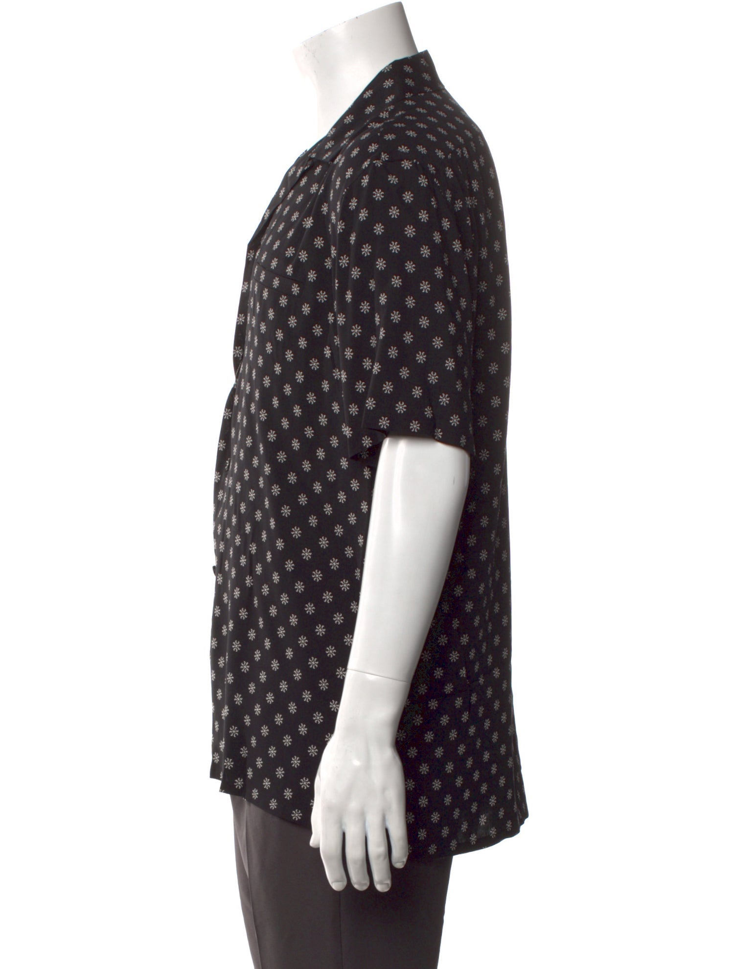 Saint Laurent 2022 Floral Print Shirt w/ Tags