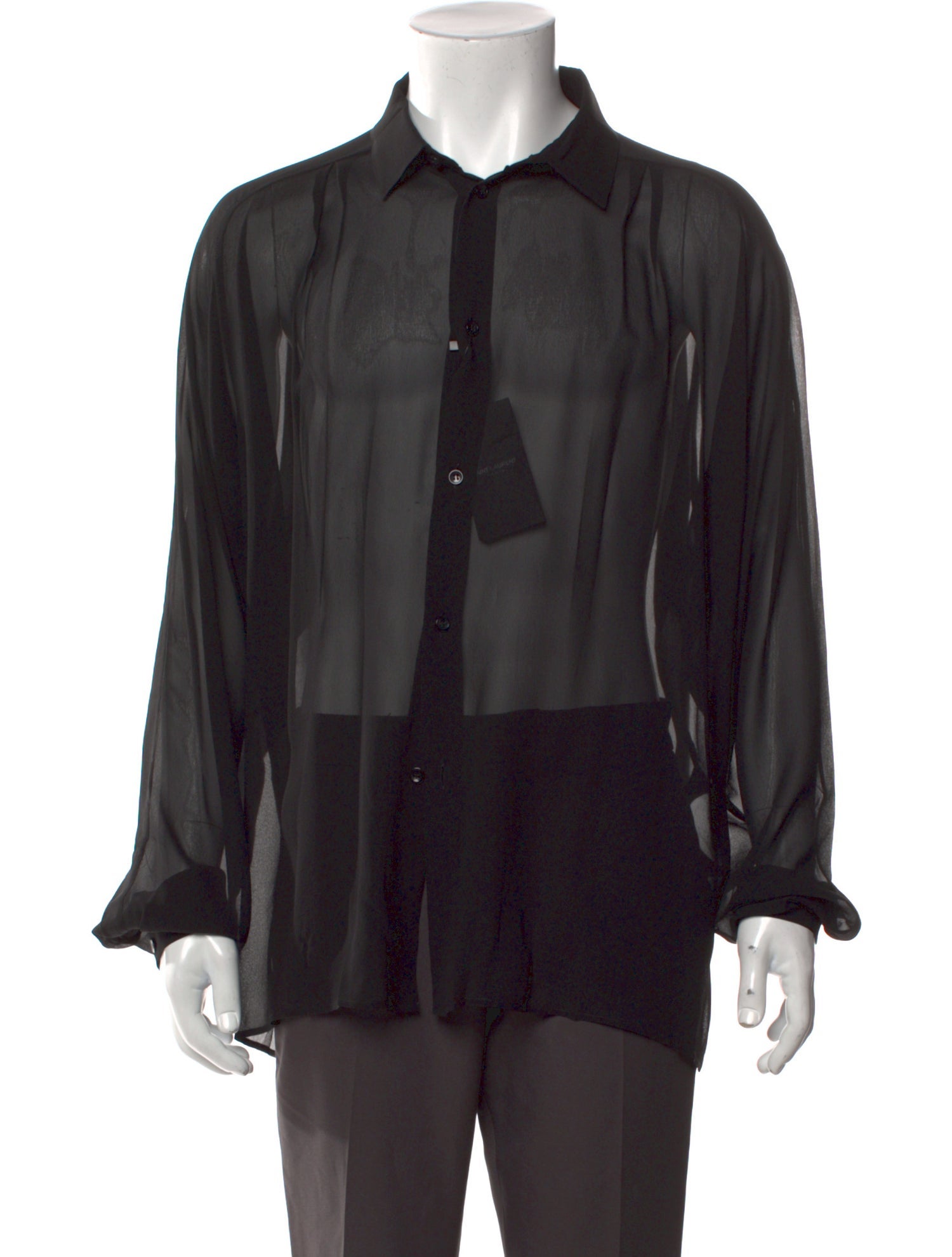 Saint Laurent 2022 Silk Shirt w/ Tags