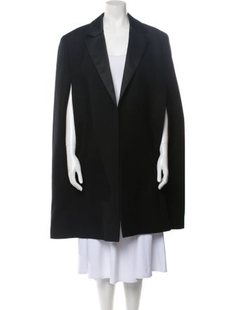Saint Laurent Wool Cape