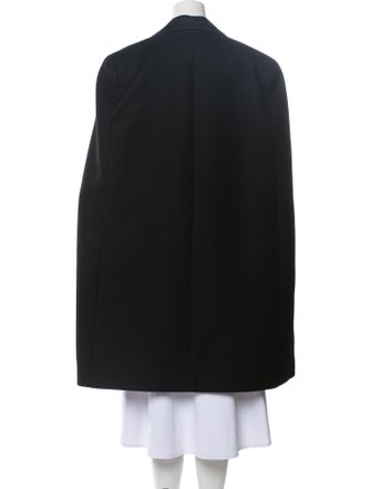 Saint Laurent Wool Cape