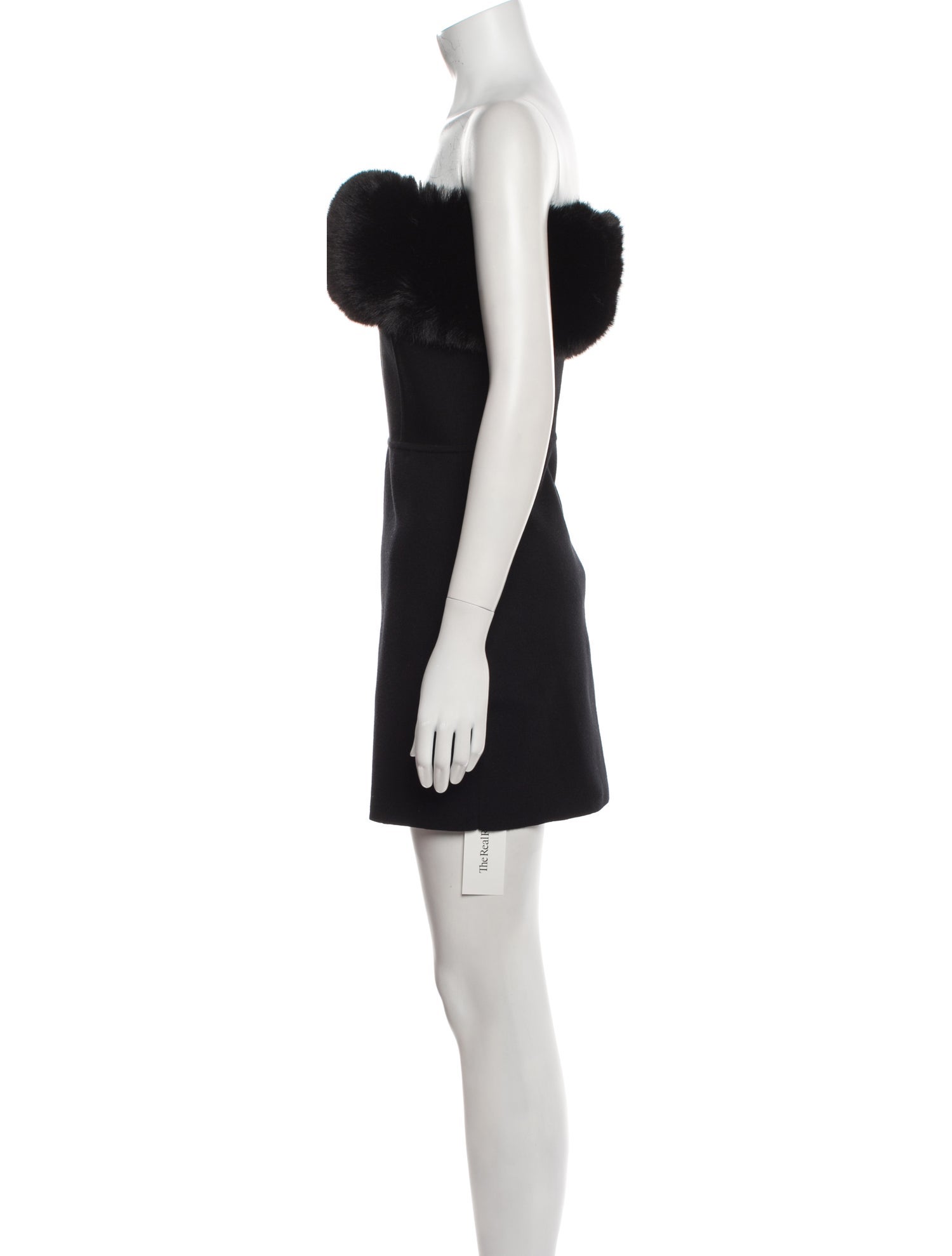 Saint Laurent Wool Mini Dress