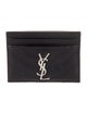 Saint Laurent 2023 Monogram Matelassé Cassandre Card Case Card Holder