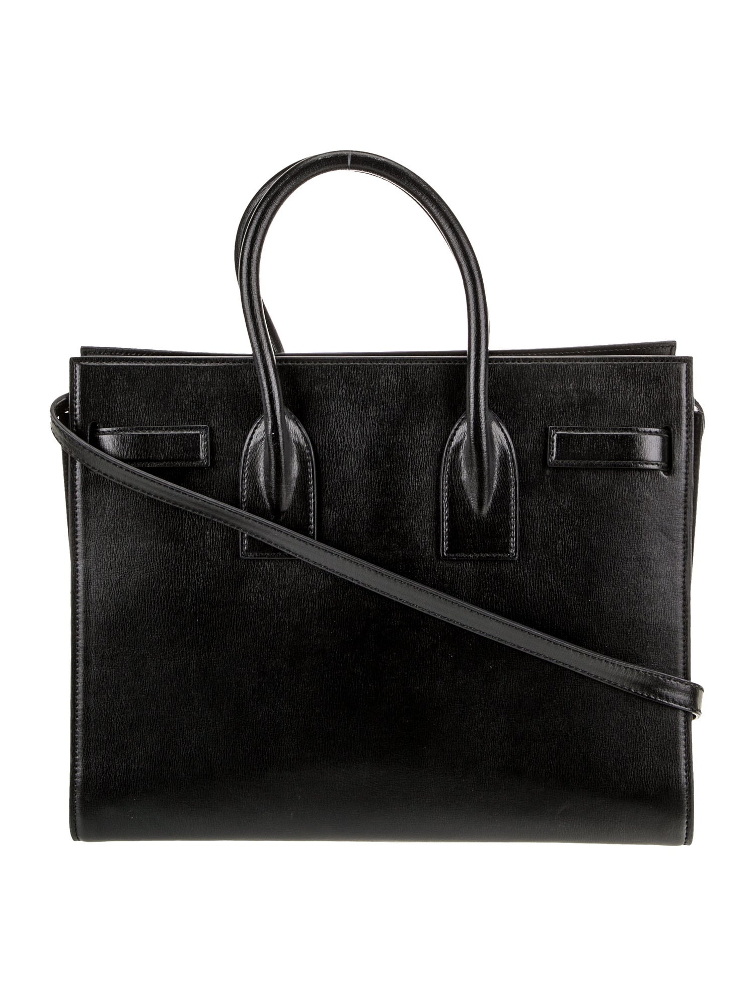 Saint Laurent Leather Sac De Jour