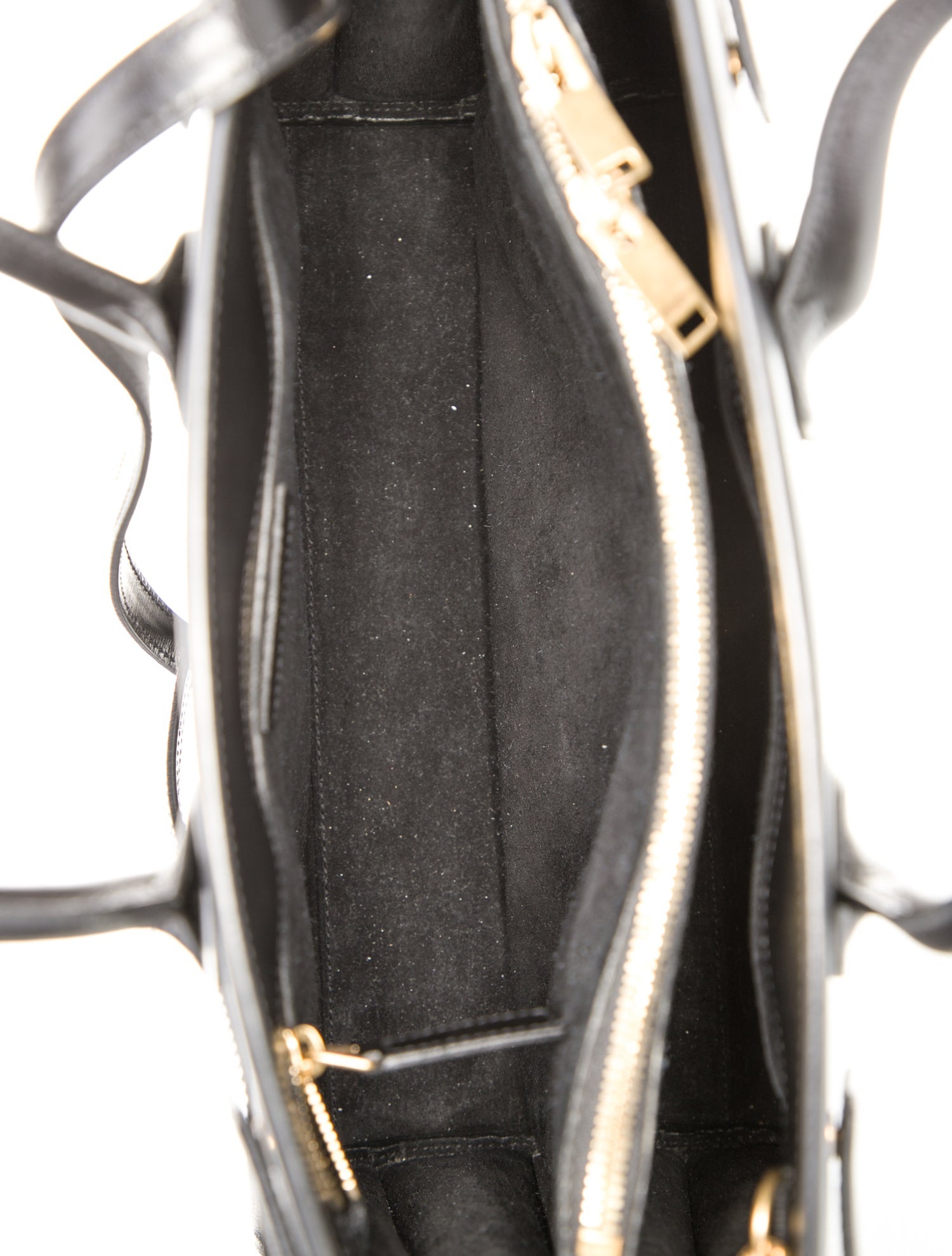 Saint Laurent Leather Sac De Jour