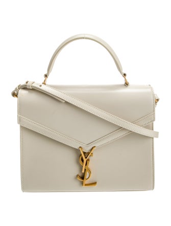 Saint Laurent Leather Cassandre Medium